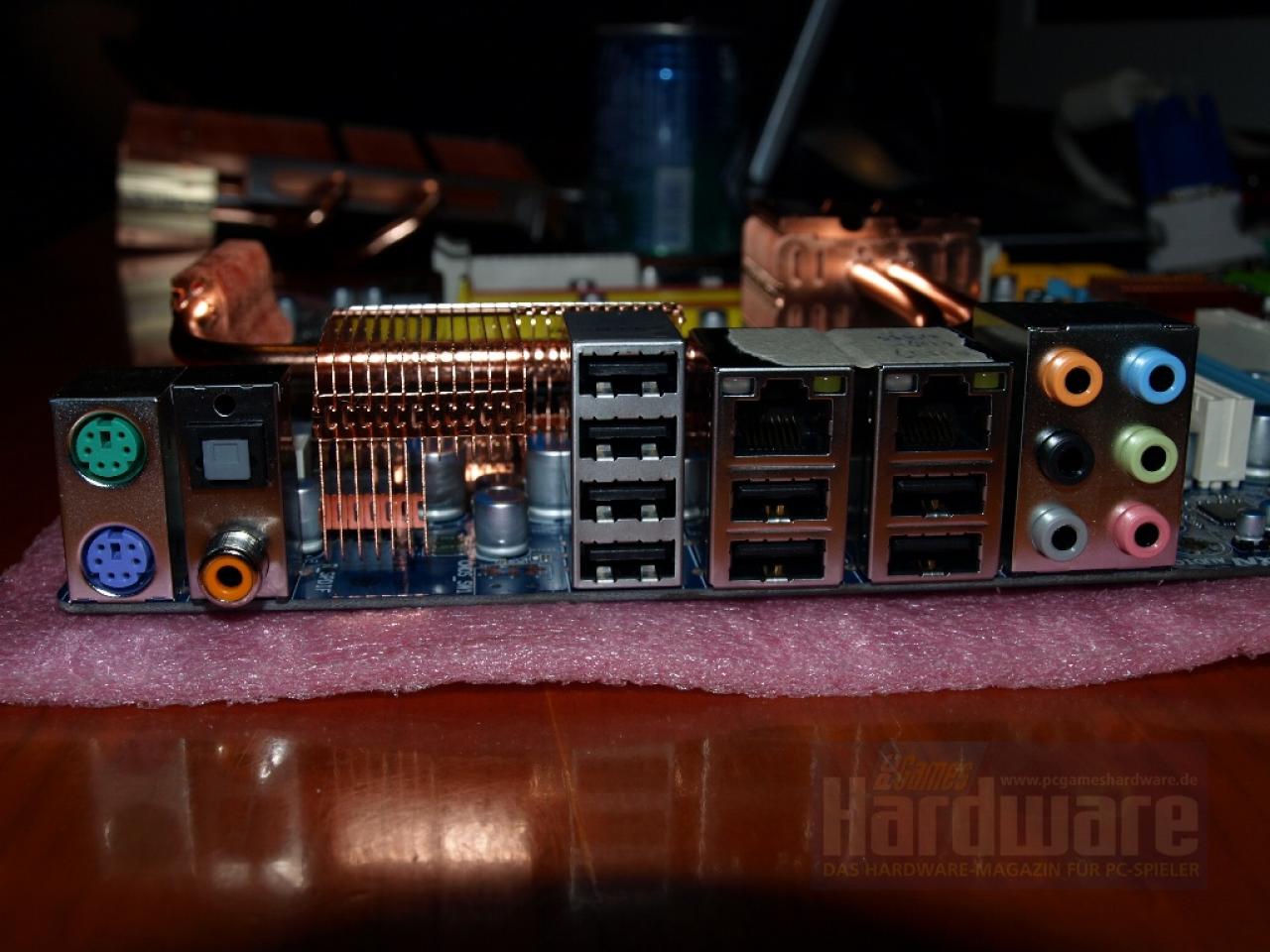 [09/05/2008] Gigabytes Board für Extrem-Übertakter: EP45-Extreme (Bild: PCGH)