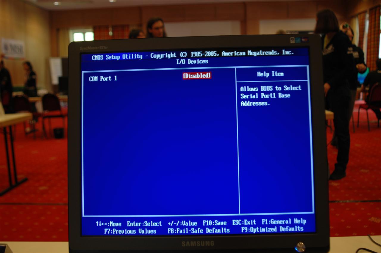 [13/05/2008] BIOS des MSI P45D3 Platinum (Bild: PCGH)