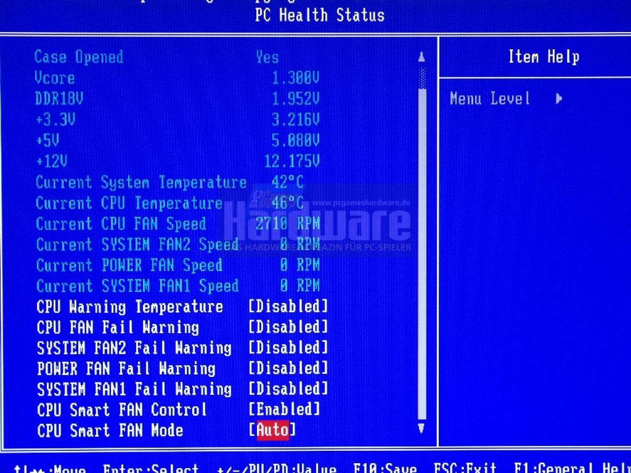 [05/05/2008] Gigabyte EP45-DS4: P45-BIOS-Optionen bei Gigabyte (Bild: PCGH)