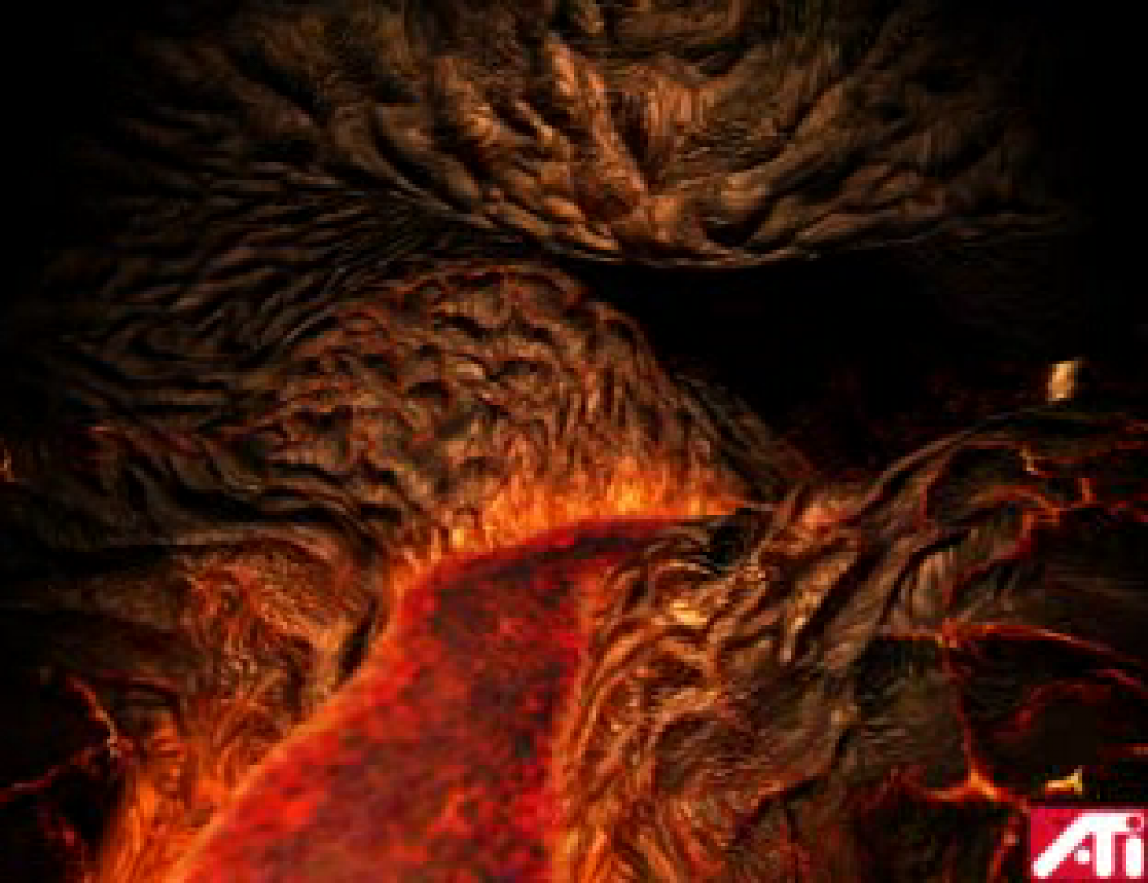[27/05/2008] Ati-Techdemos: Radeon 9800: Lava Caves