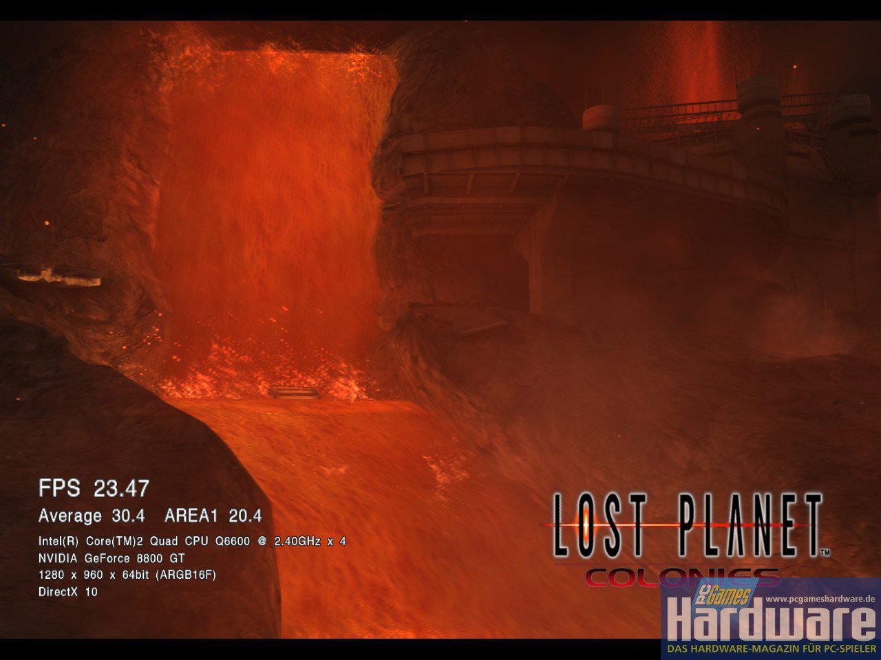 [11/05/2008] Lost Planet: Colonies Direct X 10 Benchmark