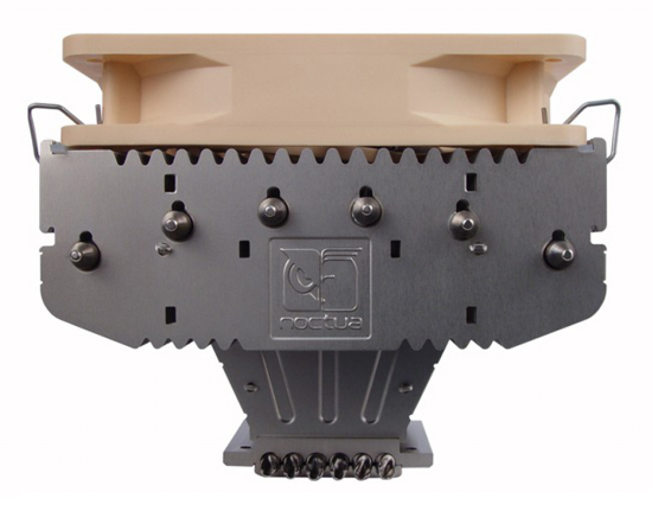[05/05/2008] Noctua NH-C12P: Seitenansicht (Bild: Tech Connect)