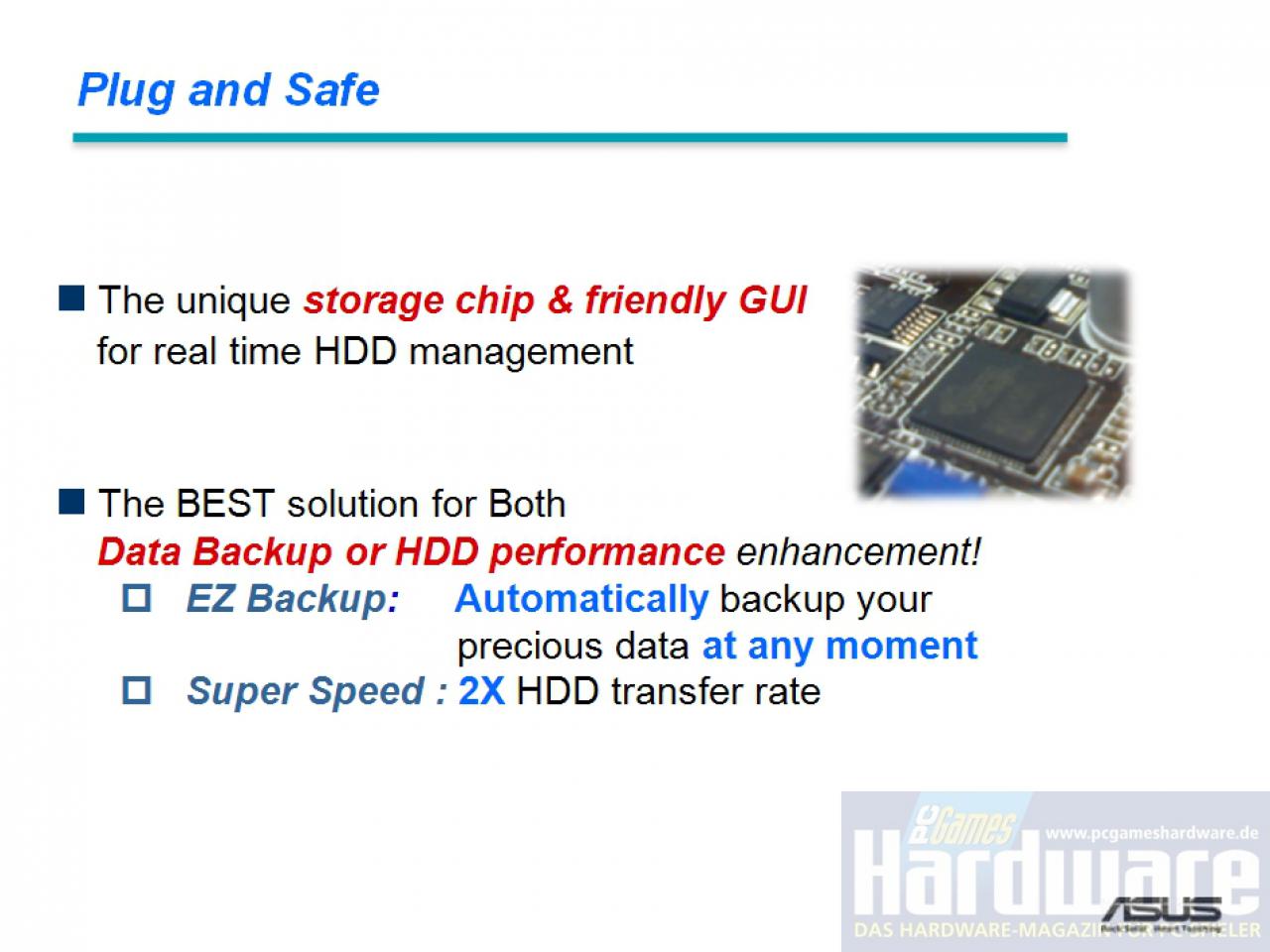 [07/05/2008] EZ Backup und Super Speed heißen RAID 1 und RAID 0 bei 