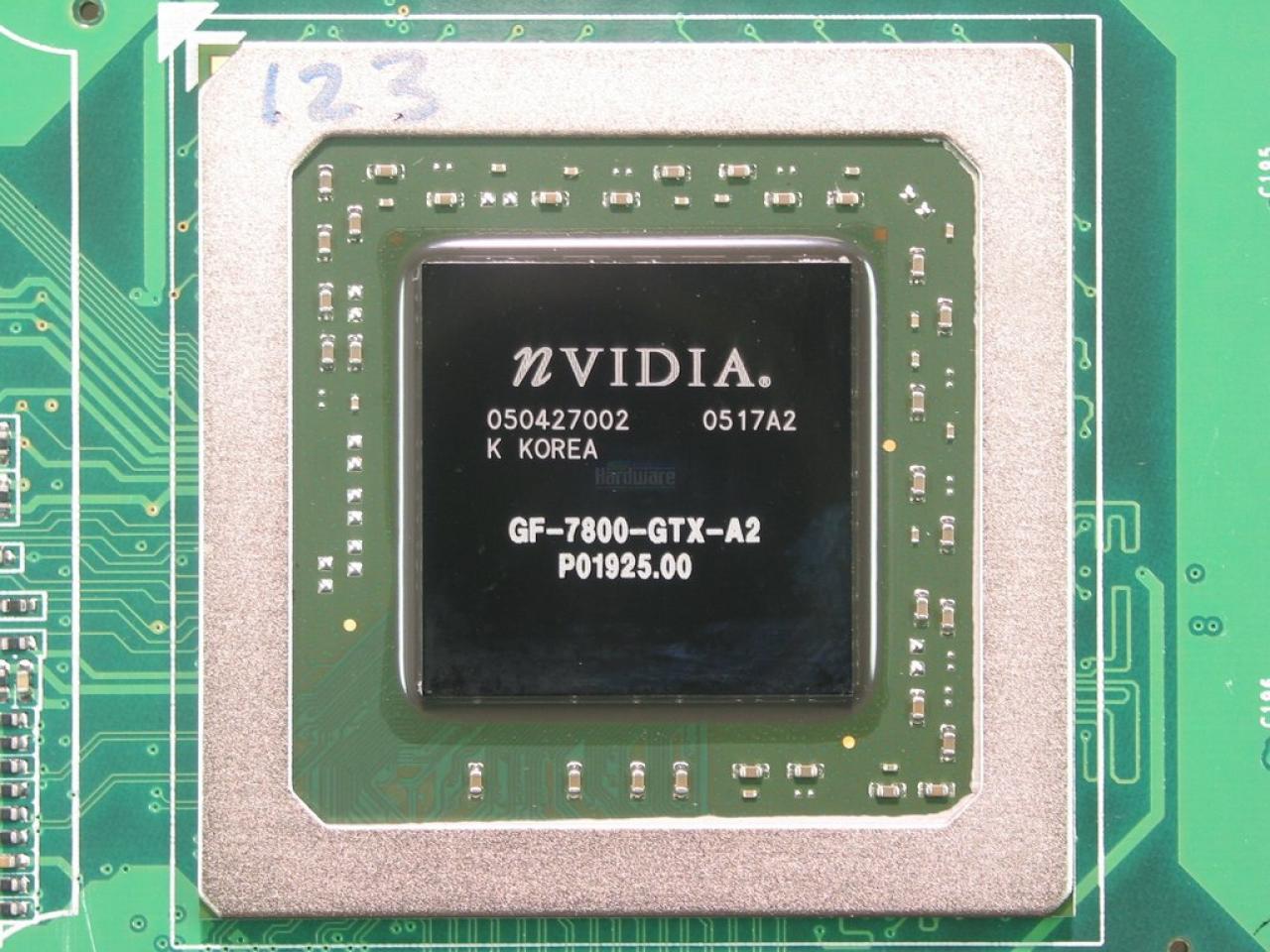 [15/05/2008] PCGH Grafikkarten-History: Nvidia Geforce 7800 GTX GPU G70