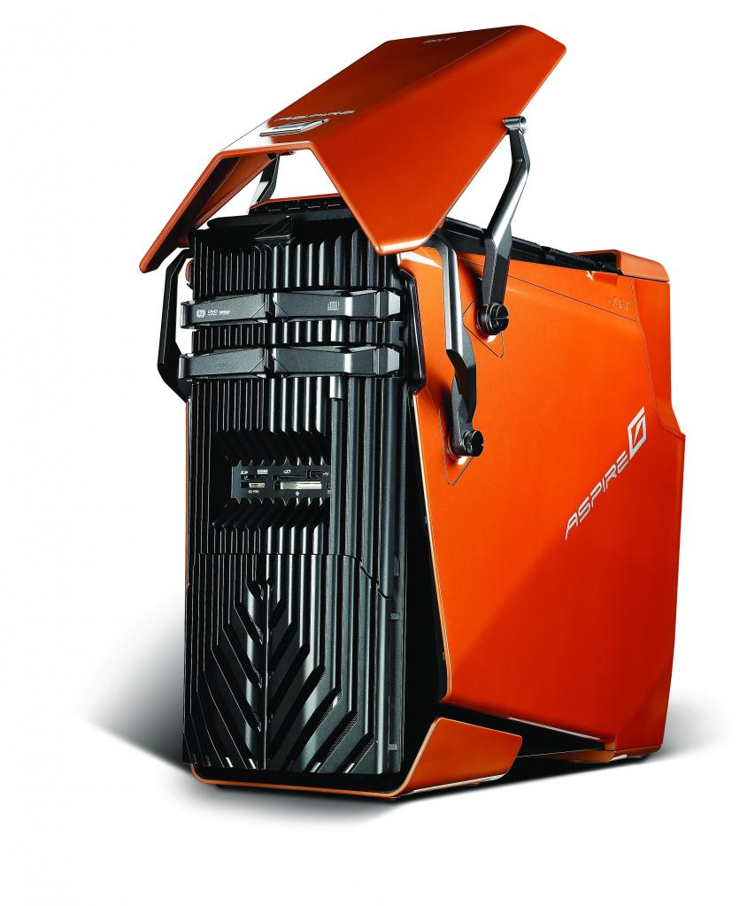 [21/05/2008] Bereits bei den ersten Predator-PCs setzte Acer auf ein extravagantes Äußeres.