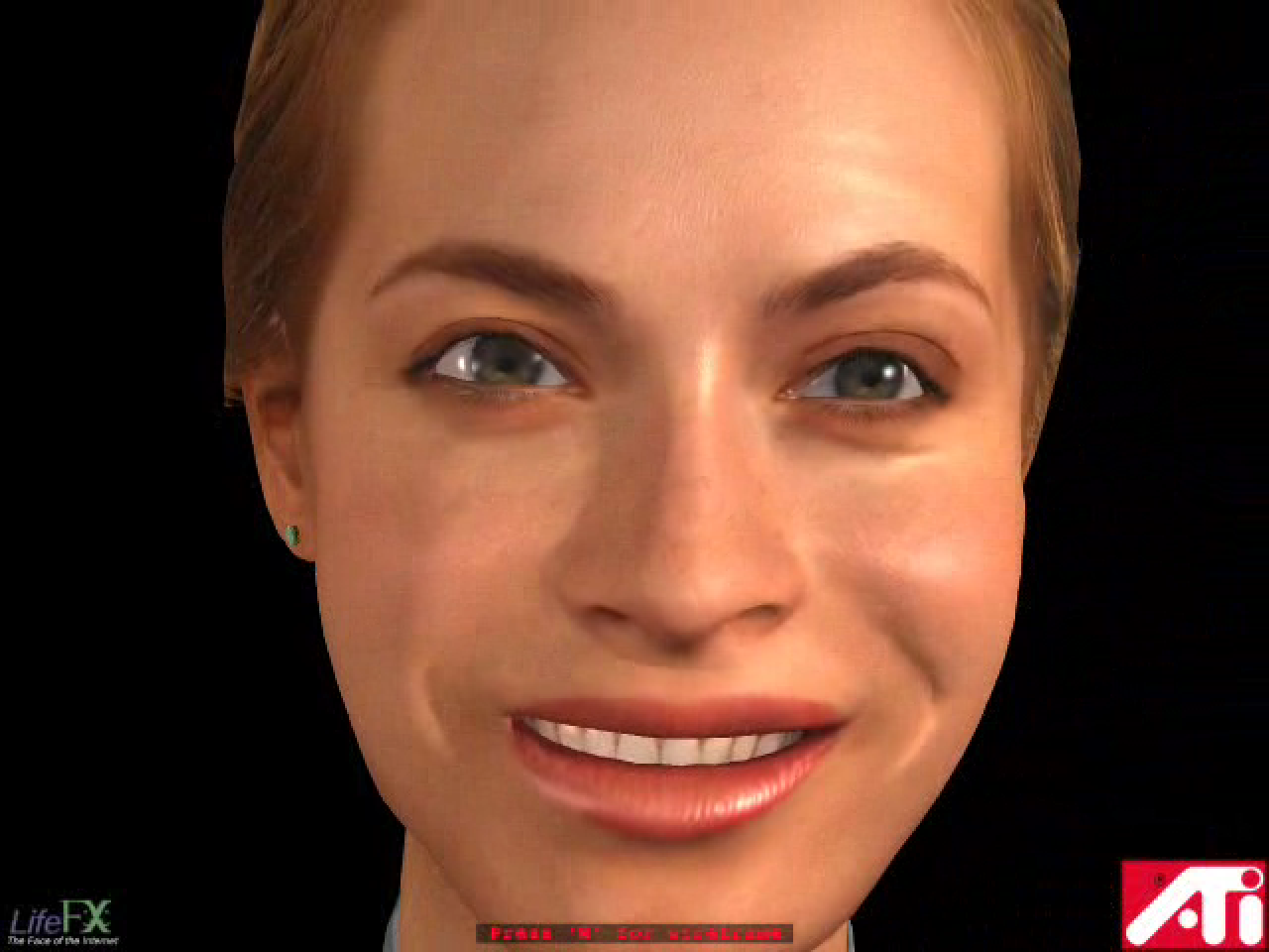 [27/05/2008] Ati-Techdemos: Radeon 8500: Rachel