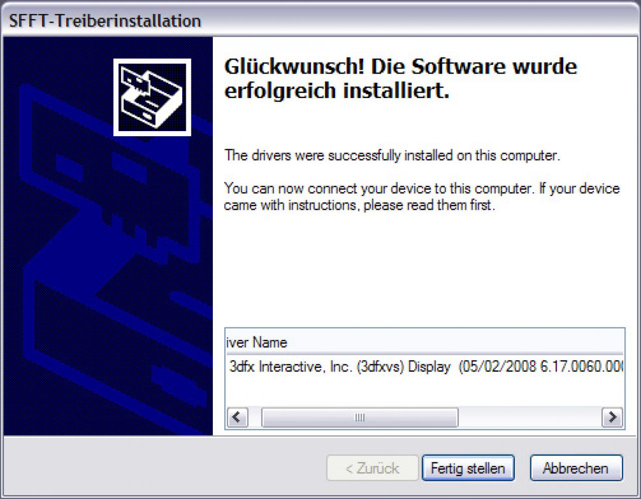 [03/05/2008] SFFT 1.0: die finale Treiberversion? (Bild: PCGH)
