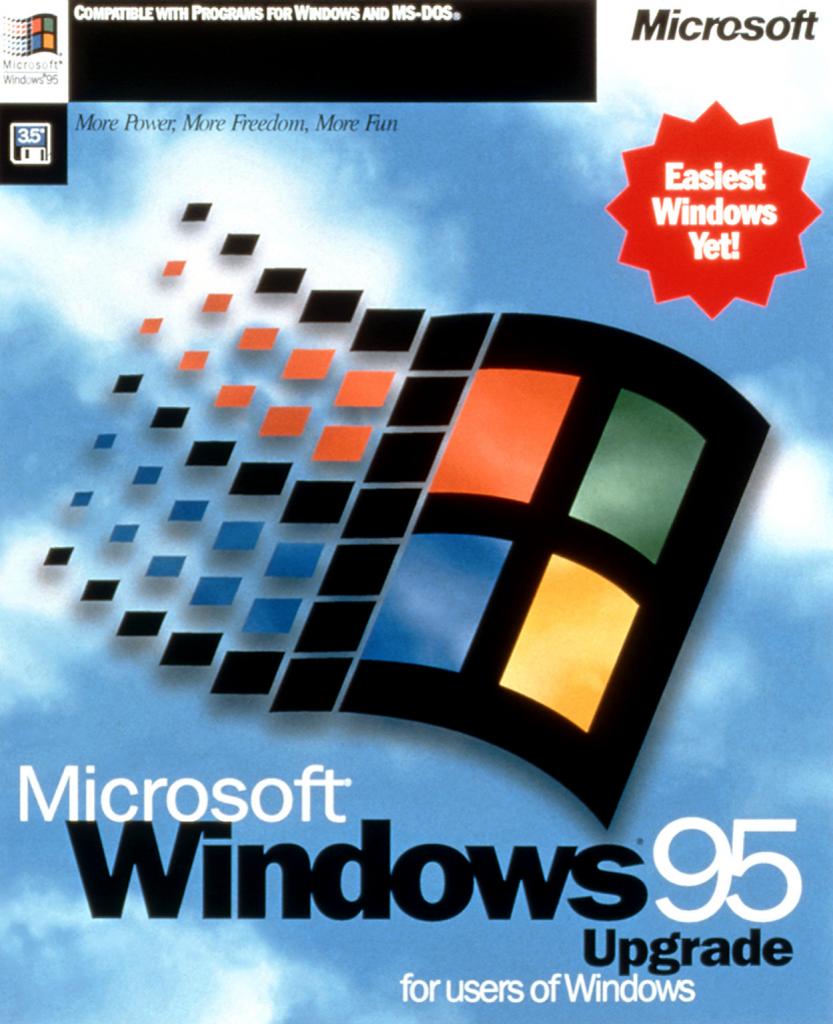 [29/05/2008] Windows 95 ist schon 23 Jahre alt.