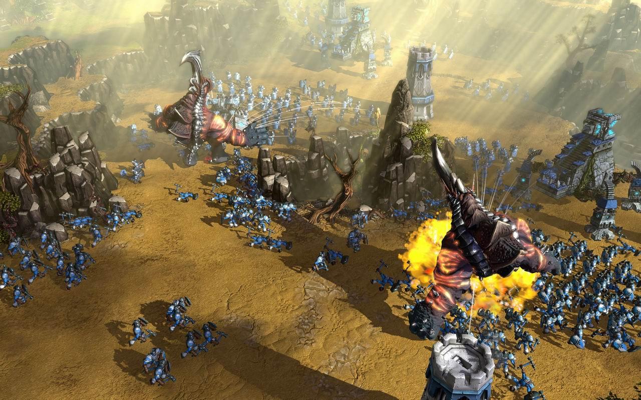 [13/05/2008] Zum kommenden Echtzeit-Strategie-Spiel Battleforge von den Machern von Spellforce gibt es erstes Bildmaterial.