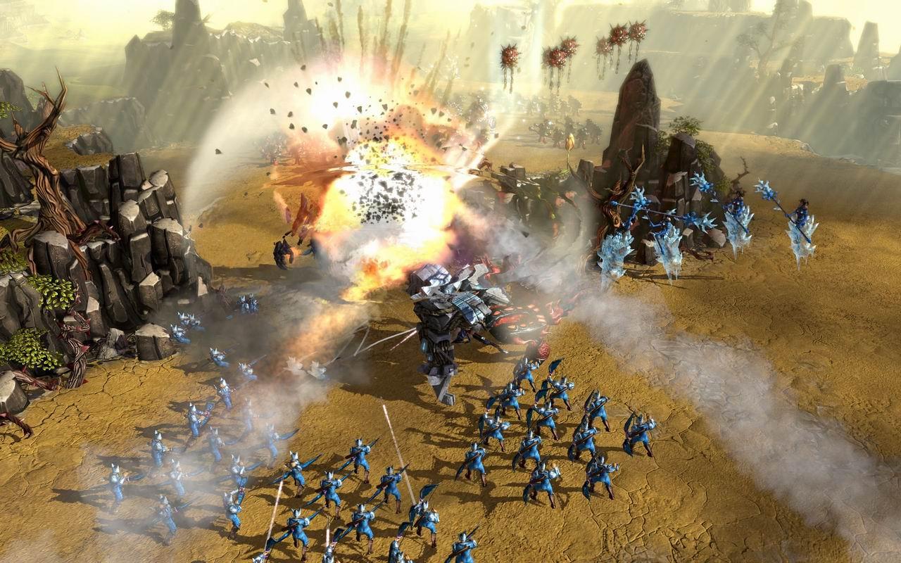[13/05/2008] Zum kommenden Echtzeit-Strategie-Spiel Battleforge von den Machern von Spellforce gibt es erstes Bildmaterial.