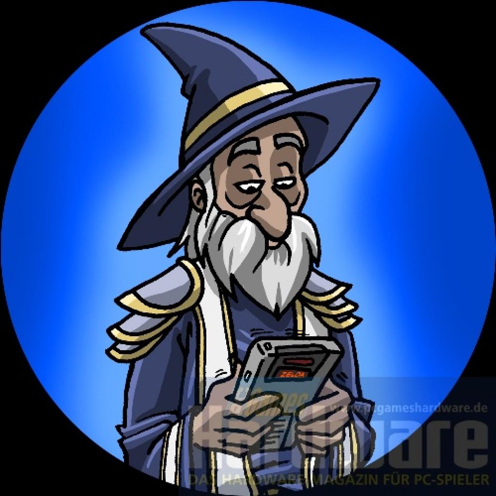 [02/05/2008] Bei jeder Premium-Ausgabe ist einer von zehn WoW-Ansteckern dabei. Motiv: Mensch (Bild: PCGH)
