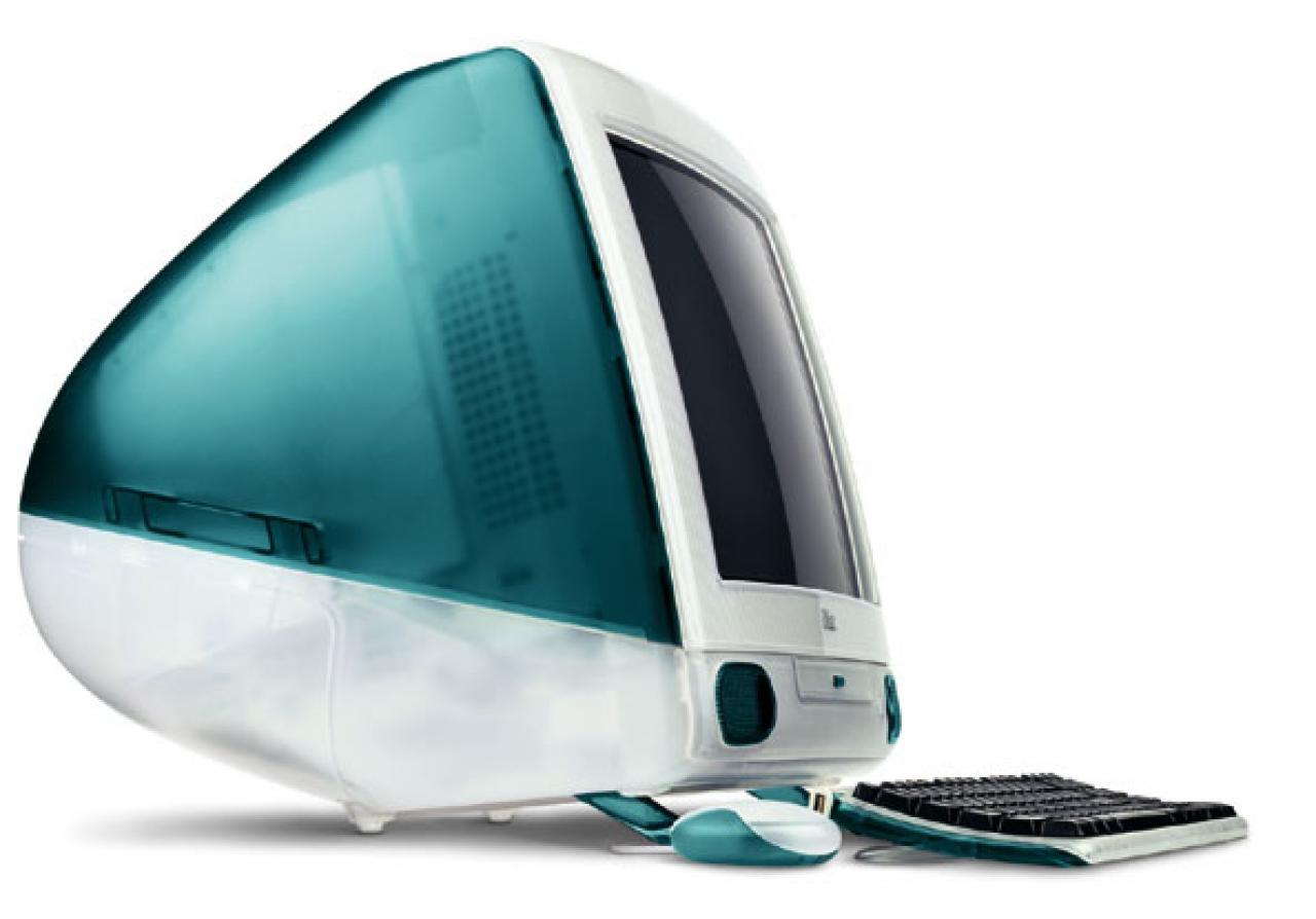 [05/05/2008] Bald gab es den iMac nicht nur in Blaugrün, sondern in vielen Farben.