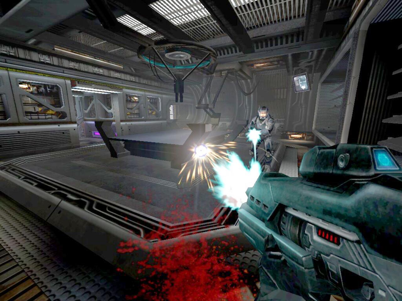 [27/05/2008] Ego-Shooter nutzen oft spezielle Datenstrukturen, um verdeckte Teile der 3D-Welt softwareseitig zu entfernen