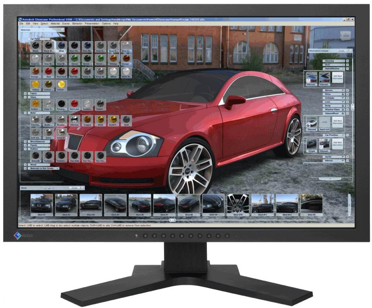[03/06/2008] 27 Zoll: Eizo Flexscan SX2761W (Bild: Eizo)