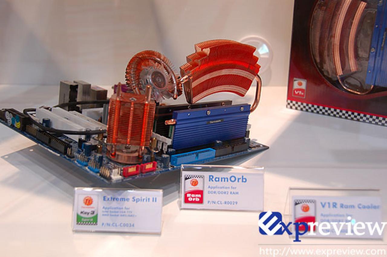 [06/06/2008] Neben dem V1R stellt Thermaltake auch einen 
