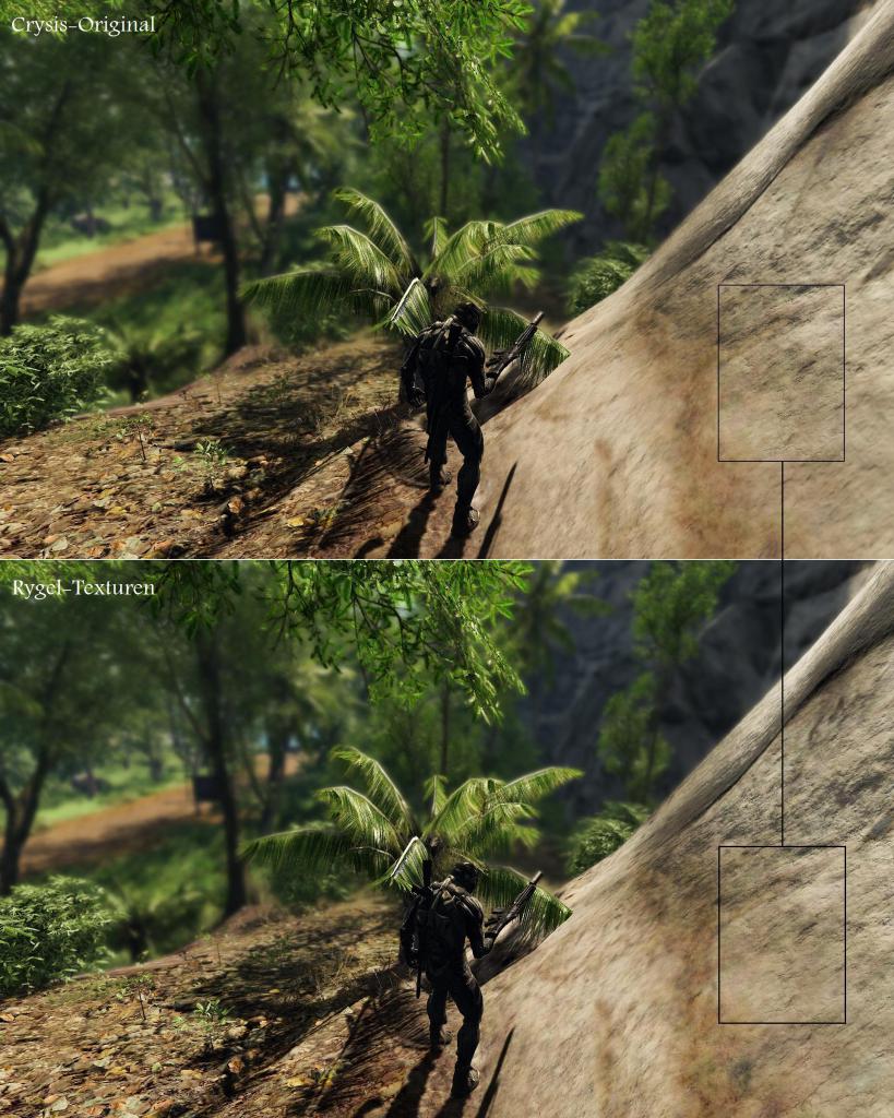 [15/06/2008] Zun geplanten Texturmod für Crysis sind neue Vergleichsbilder aufgetaucht (danke an pcgames.de. Viel Spaß damit.