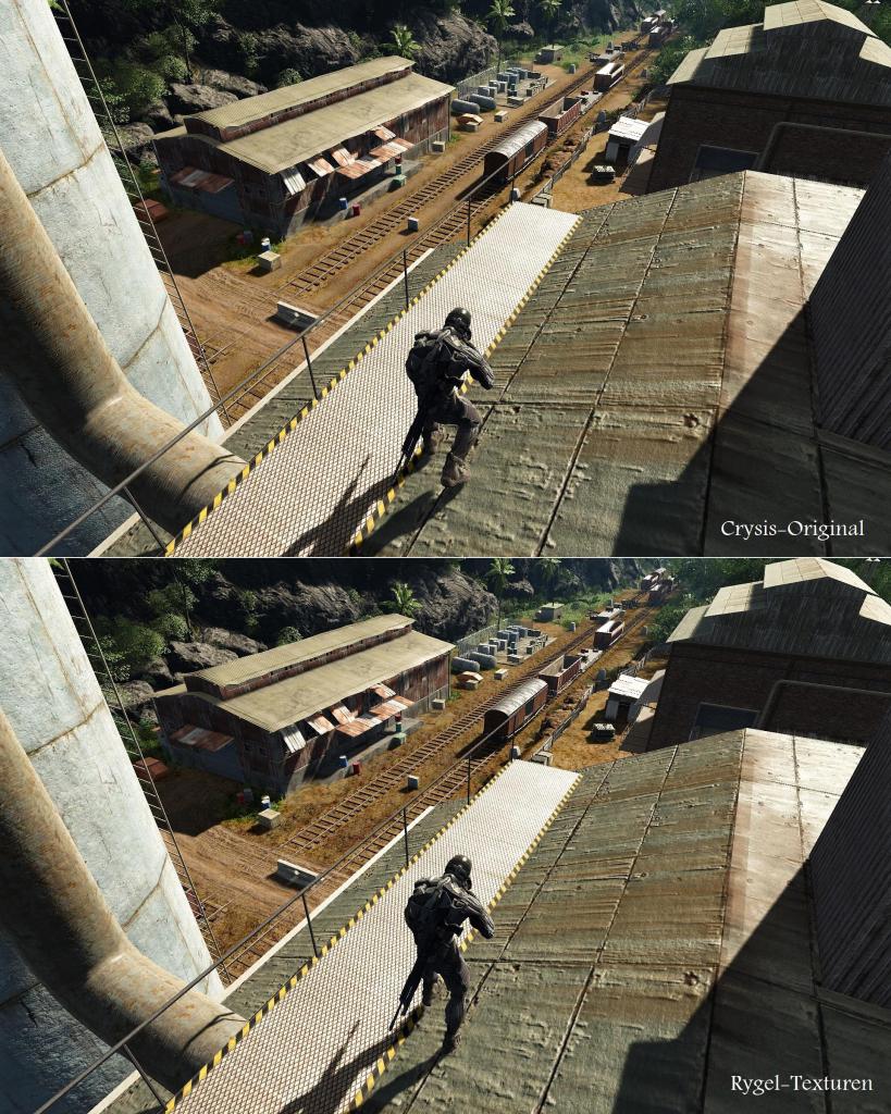 [15/06/2008] Neue Texturen für Crysis dank Mod - sieht so Crysis 2 aus?