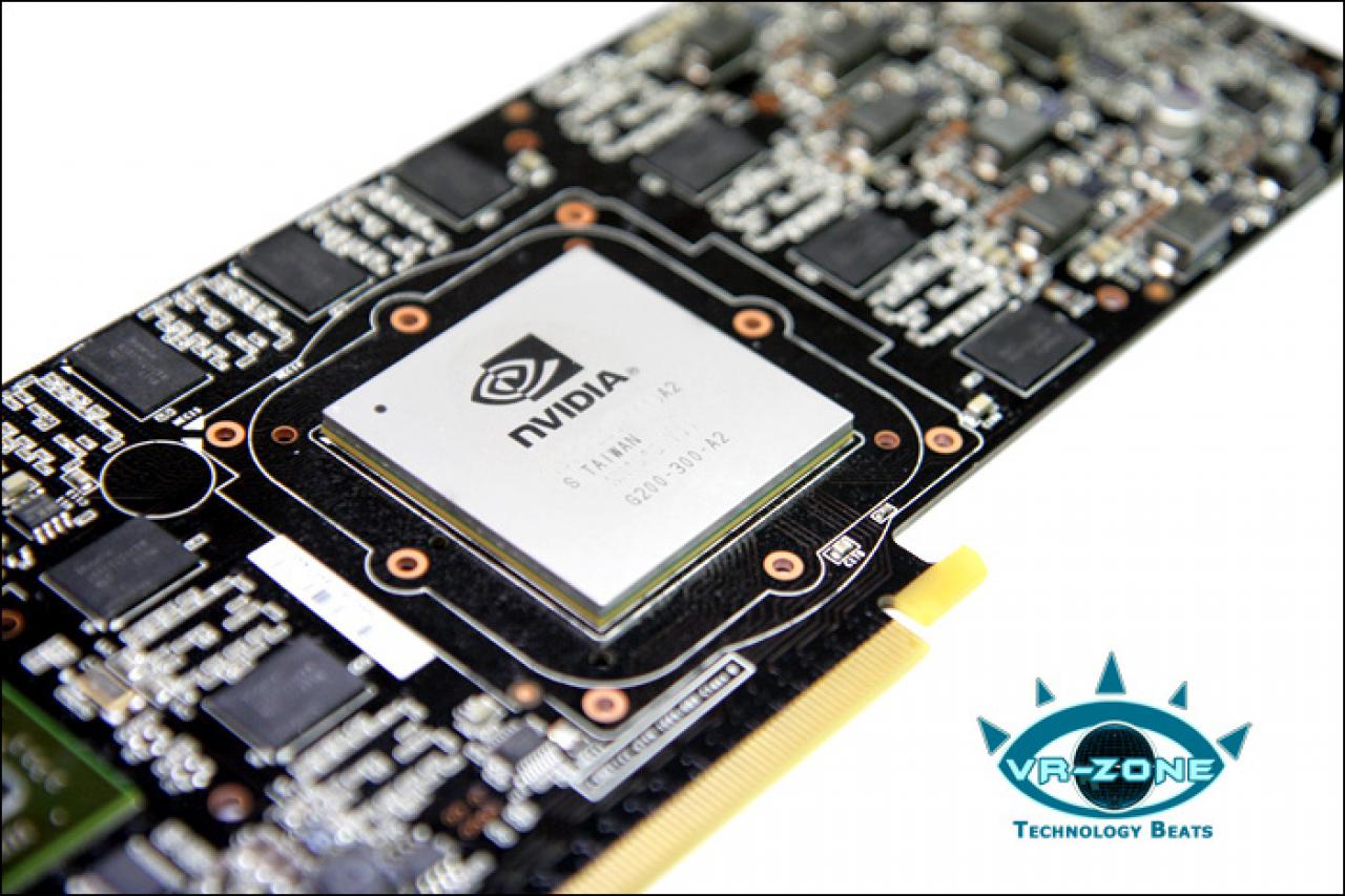 [15/06/2008] Nvidias GT200 (Bild: VR-Zone.com)