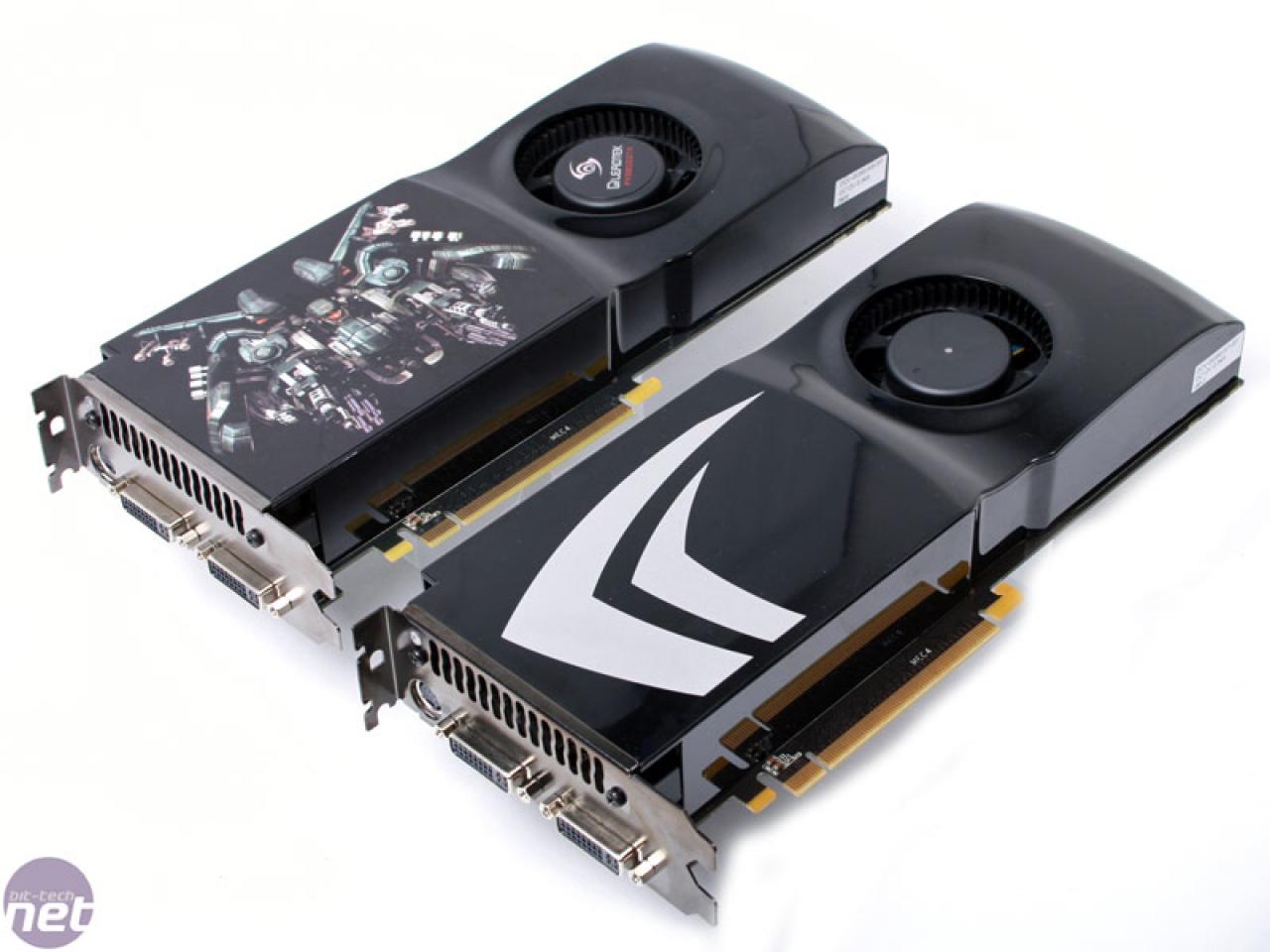 [20/06/2008] Geforce 9800 GTX+: Bis auf den Sticker sind von außen keinerlei Unterschiede zur Geforce 9800 GTX feststellbar (Bild: Bit-tech)