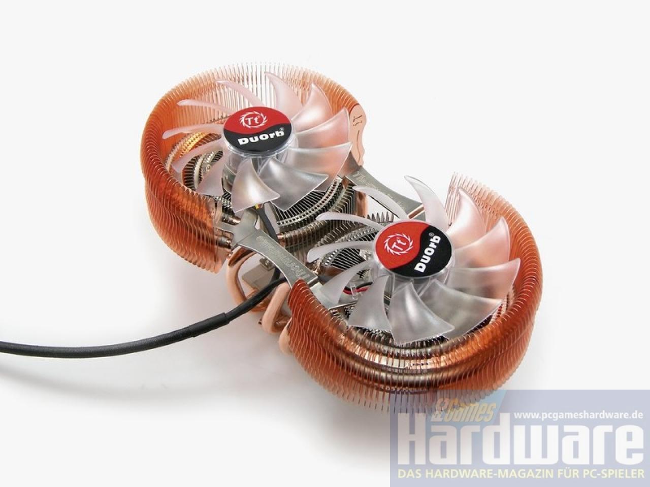 [03/06/2008] Thermaltake Duorb - zwei Lüfter und Vollkupferkörper