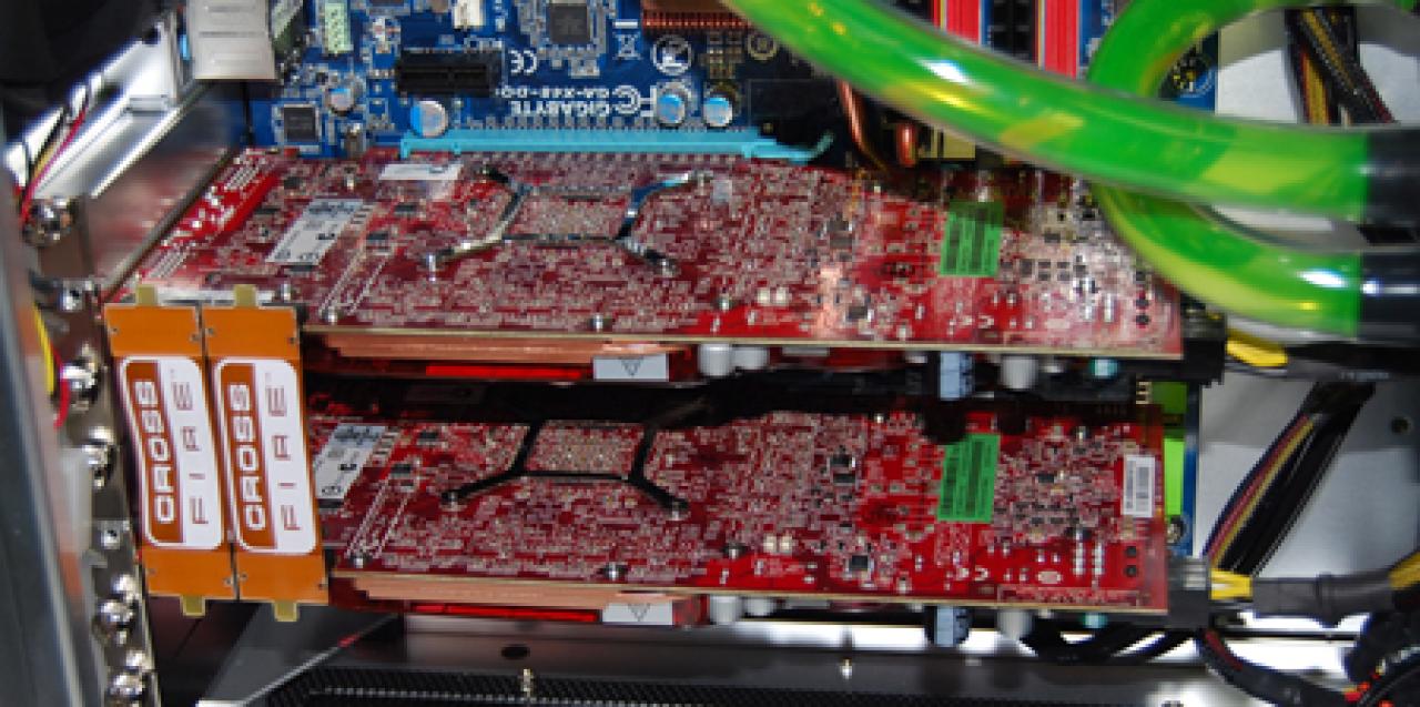 [22/06/2008] Intel P45 vs. X48 im Crossfire-Vergleich (Bild: Tweaktown)