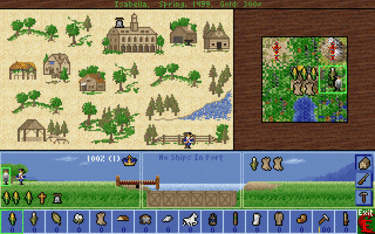 [13/06/2008] Colonization: DOS-Version (1994) - Bild: Mobygames.com