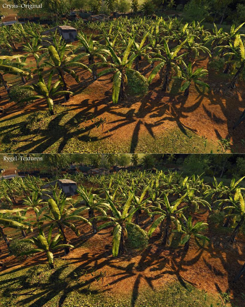 [15/06/2008] Zun geplanten Texturmod für Crysis sind neue Vergleichsbilder aufgetaucht (danke an pcgames.de. Viel Spaß damit.