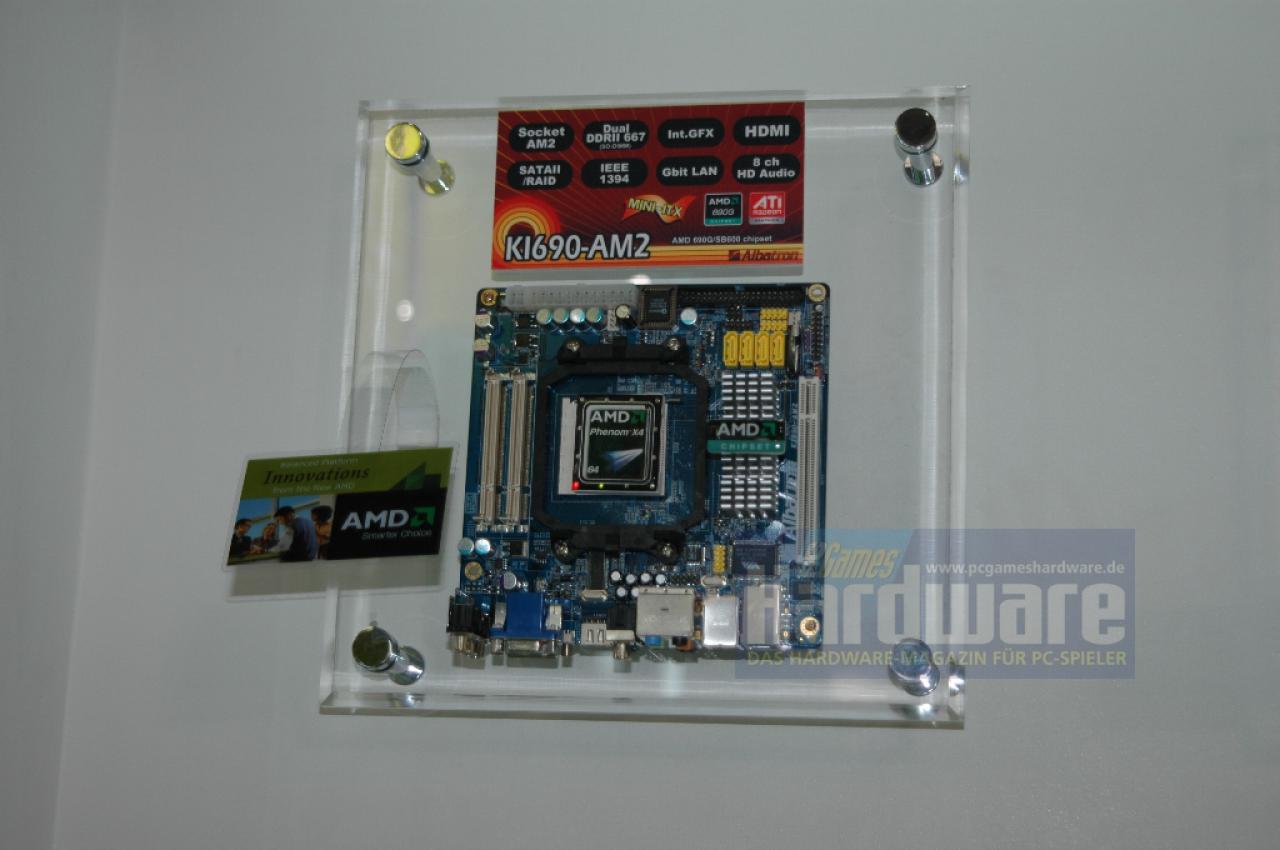 [02/06/2008] Mainboard von Albatron im Mini-ITX-Formfaktor