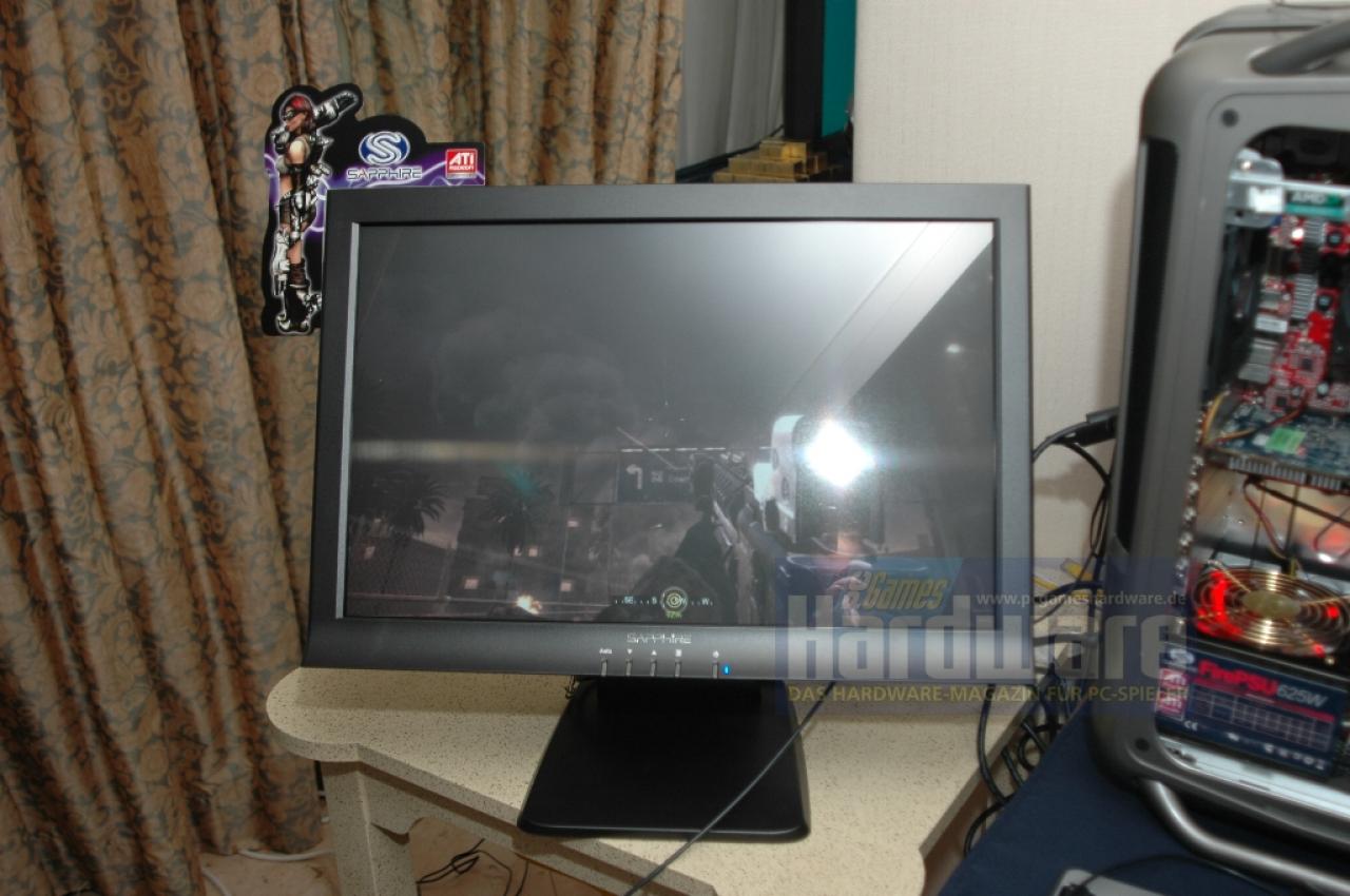 [03/06/2008] Der 22-Zoll-3D-Monitor von Sapphire
