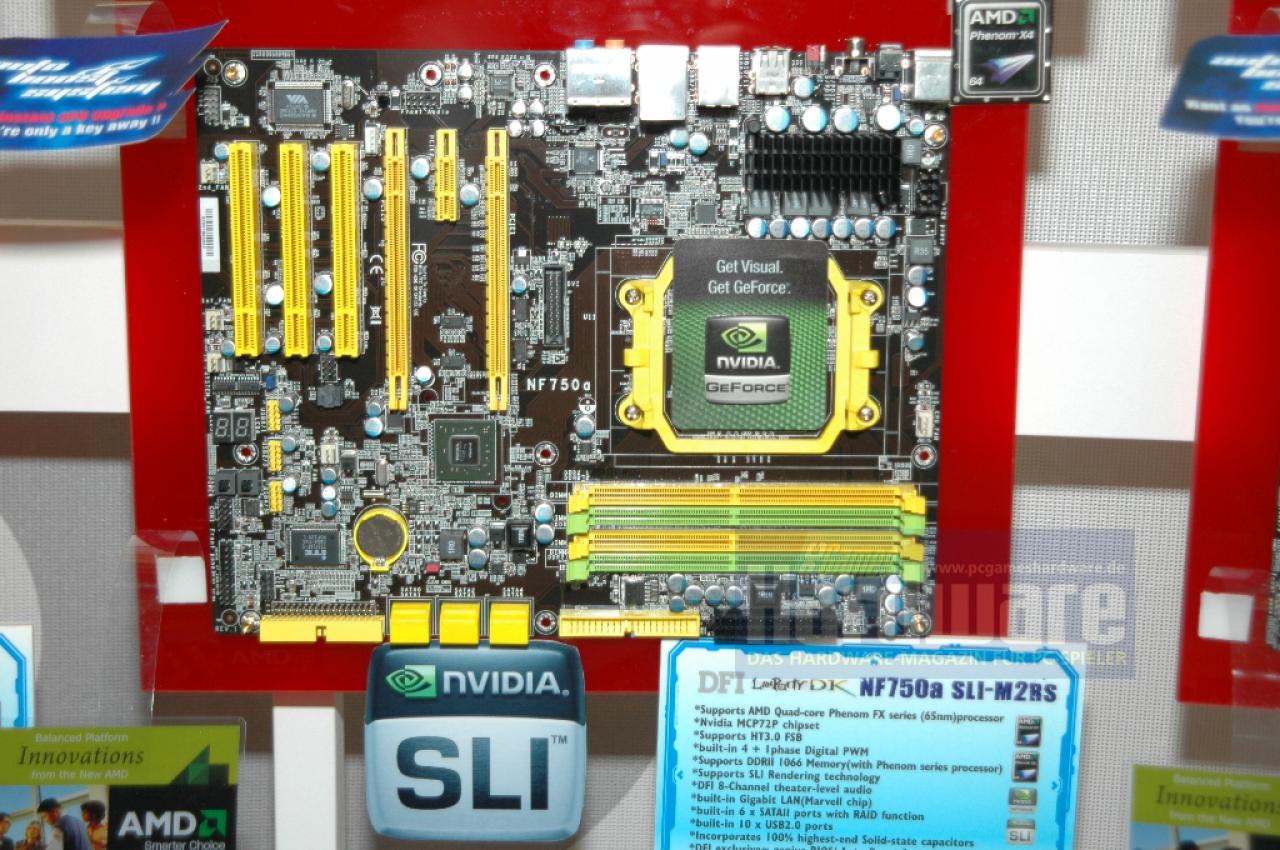 [08/06/2008] DFI NF750a SLI-M2RS: Beschreibung im nächsten Bild