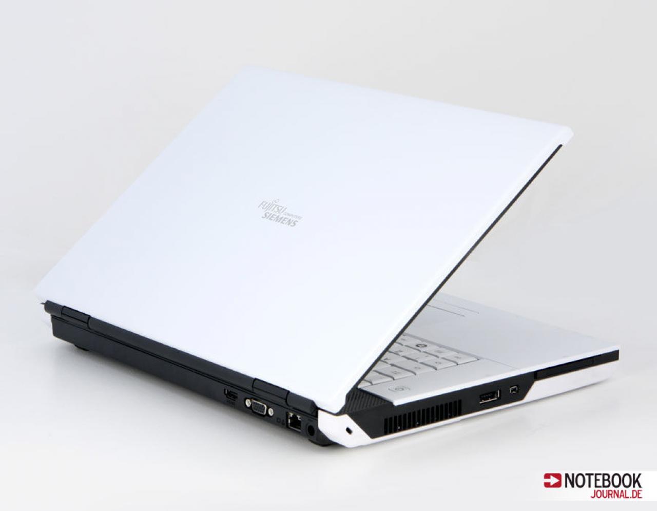 [05/06/2008] Das Fujitsu-Siemens Amilo Pa3553 ist ein Vorserienmodell. (Bild: notebookjournal.de)