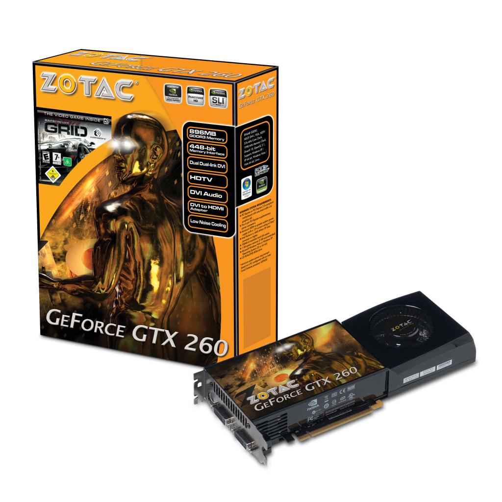 [17/06/2008] Zotac Geforce GTX 260 (Bild: Zotac)