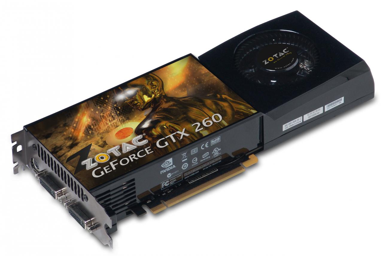 [17/06/2008] Zotac Geforce GTX 280 (Bild: Zotac)