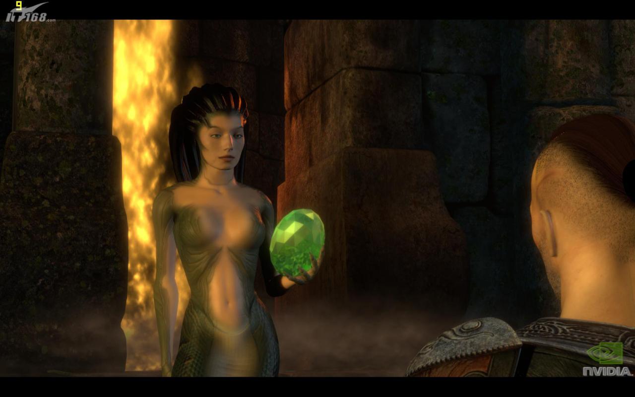 [16/06/2008] Für die GT200-Grafikkarten hat Nvidia mit Medusa auch eine neue Tech-Demo entwickelt. Bild: it168.com
