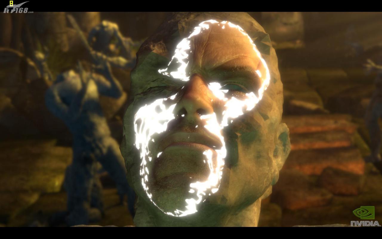 [16/06/2008] Für die GT200-Grafikkarten hat Nvidia mit Medusa auch eine neue Tech-Demo entwickelt. Bild: it168.com