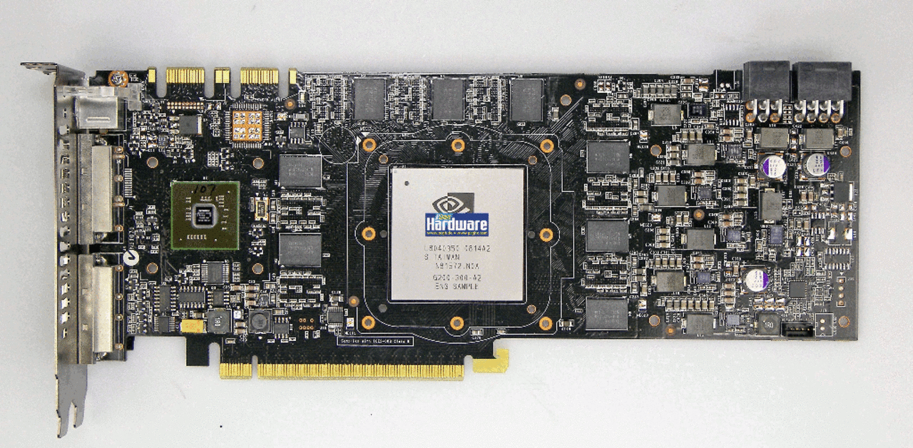 [16/06/2008] Geforce GTX280 im PCGH-Test: Das Innenleben der Grafikkarte als animiertes GIF (Bild: PCGH)