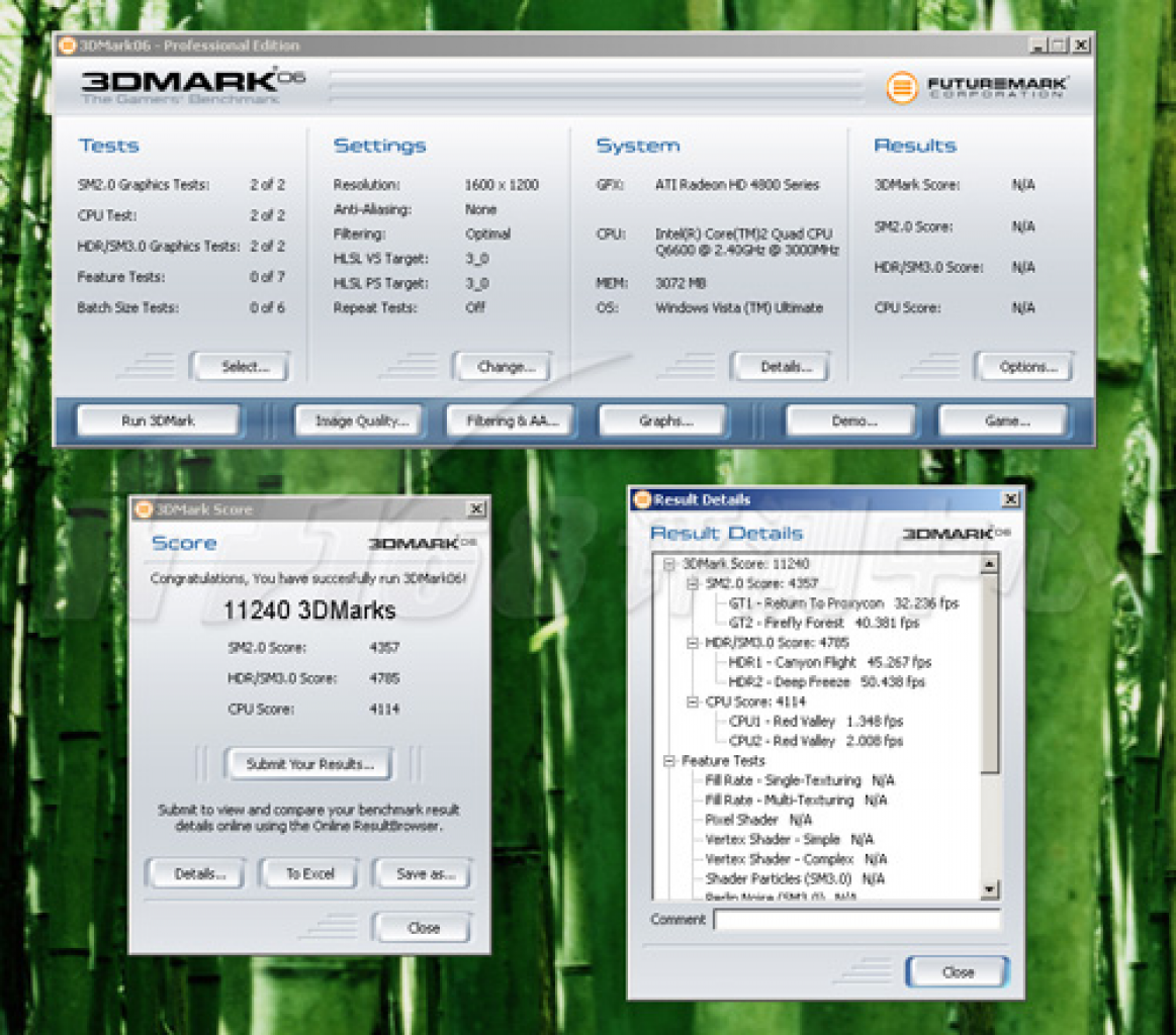 [11/06/2008] HD 4850: 3DMark 06 - 1.600x1.200 (Bild: it168)