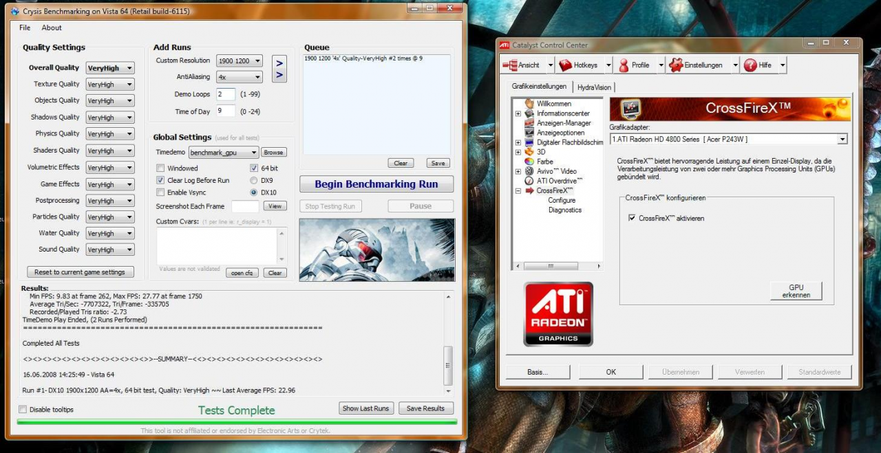 [20/06/2008] HD-4850-Crossfire: (Bild: Anandtech-Forum)