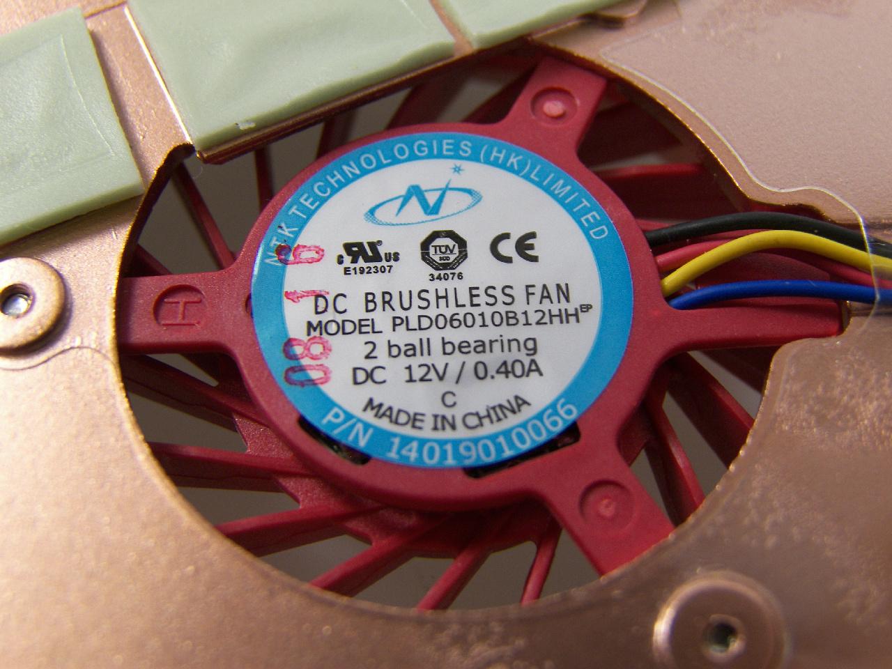 [24/06/2008] Der Lüfter der Radeon HD 4850 (Bild: PCGH)