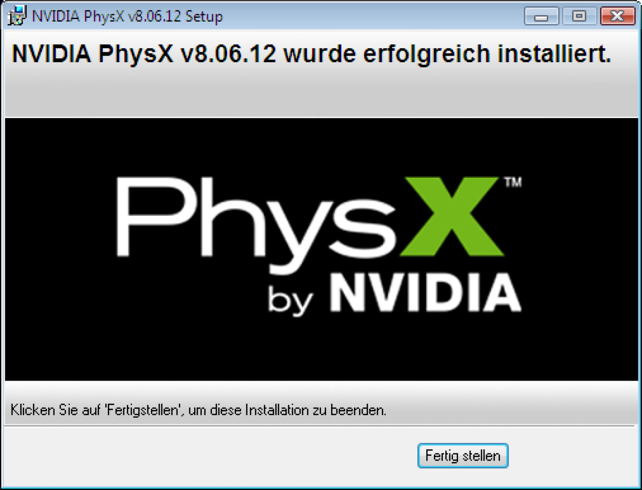 [21/06/2008] Um Physx auf Geforce-Karten zu aktivieren ist ein extra Treiber erforderlich.