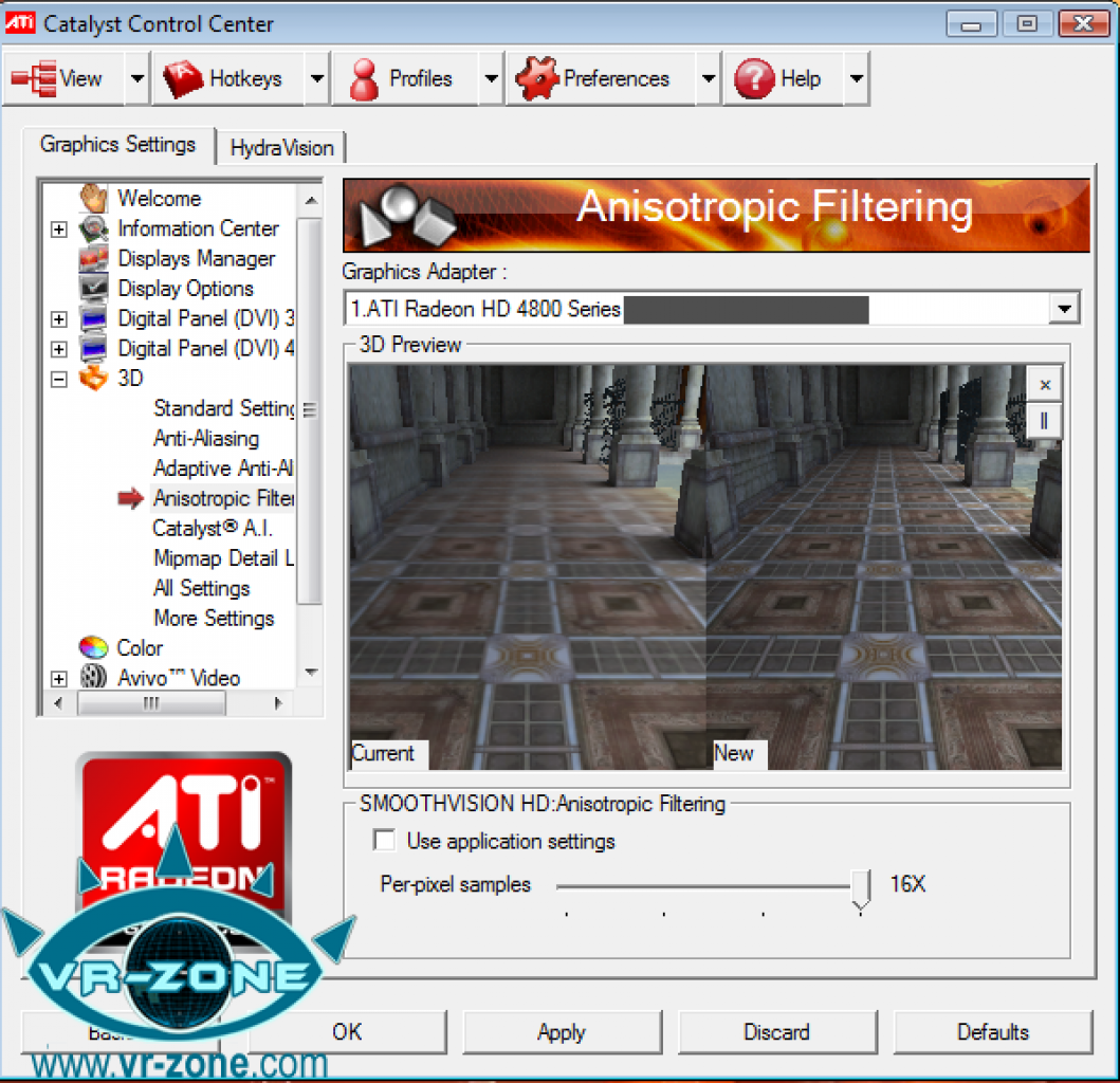 [03/06/2008] HD 4850: AF funktioniert (Bild: VR-Zone)