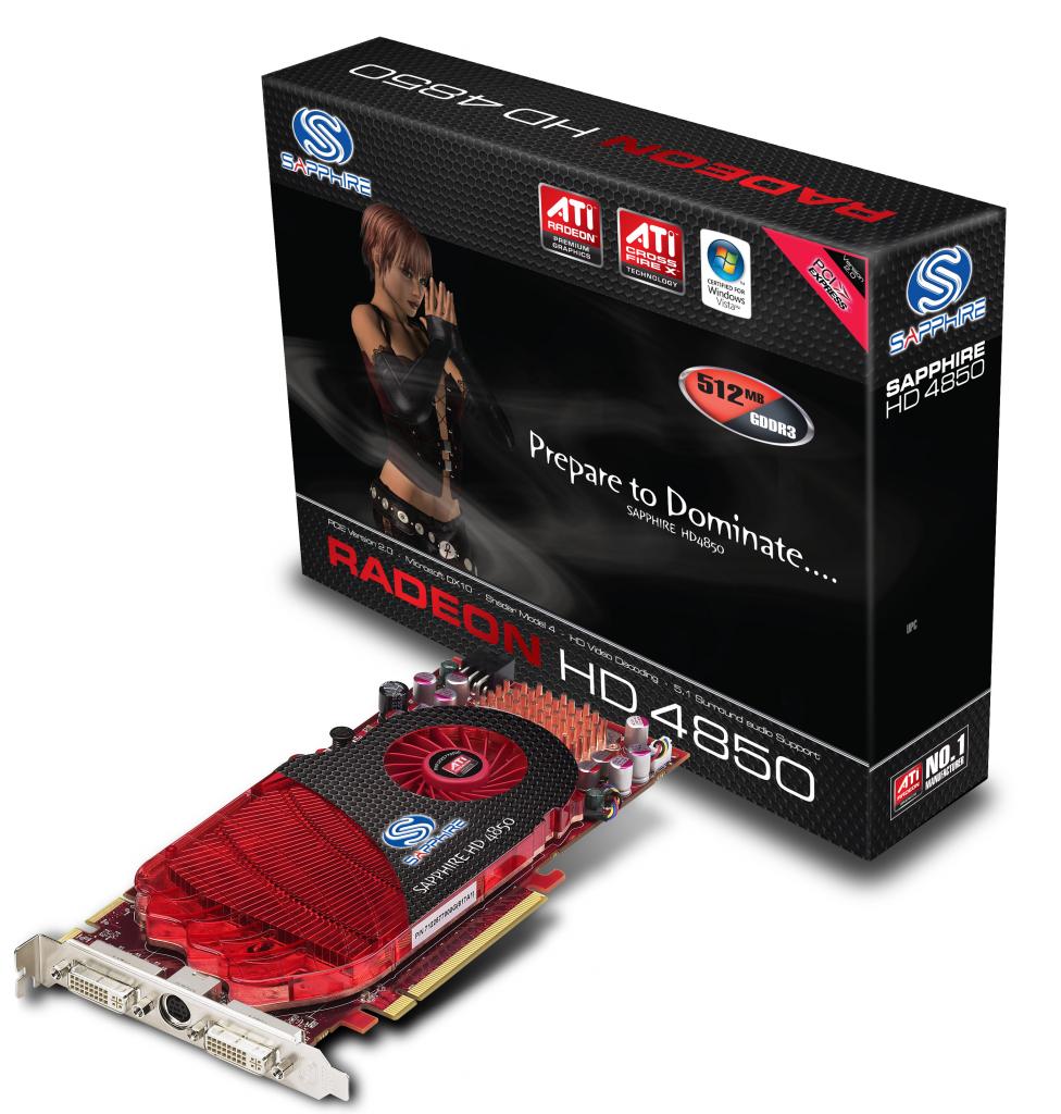 [25/06/2008] Sapphire Radeon HD 4850. (Bild: Sapphire )