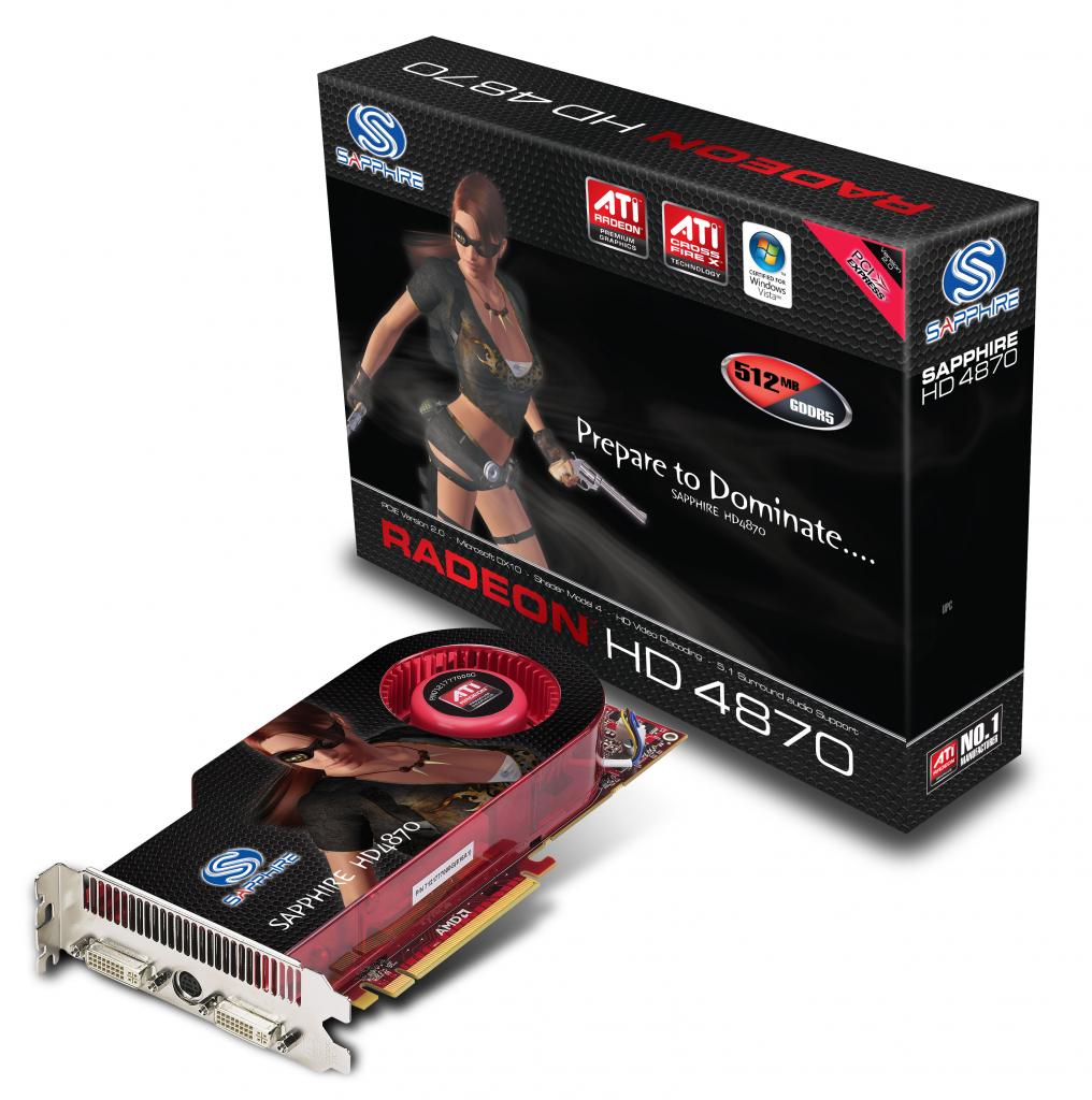 [25/06/2008] Sapphire Radeon HD 4870. (Bild: Sapphire )