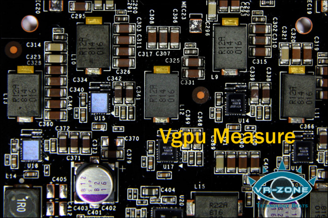 [24/06/2008] Volt-Mod für die Geforce GTX 280: die Messpunkte