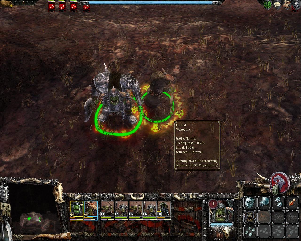 [08/06/2008] Einer der Helden in Warhammer: Mark of Chaos - Battle March
