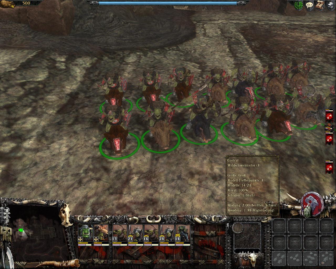 [08/06/2008] Furchterregende Einheiten in Warhammer: Mark of Chaos - Battle March