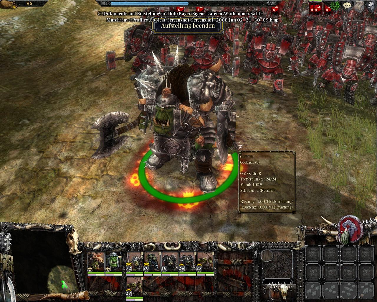 [08/06/2008] Furchterregende Einheiten in Warhammer: Mark of Chaos - Battle March