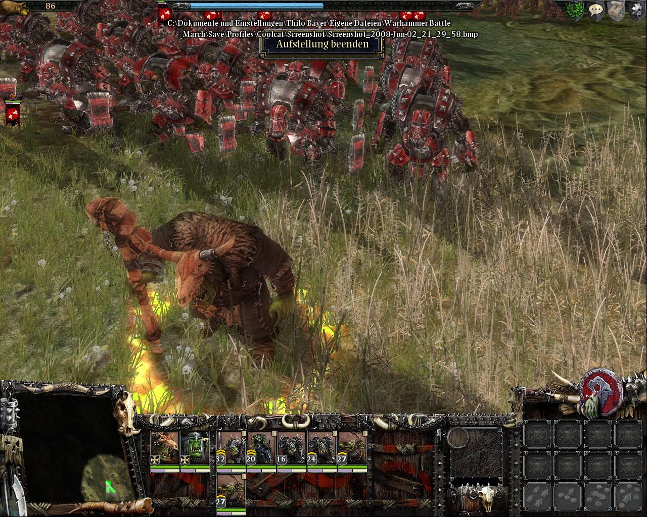 [08/06/2008] Furchterregende Einheiten in Warhammer: Mark of Chaos - Battle March