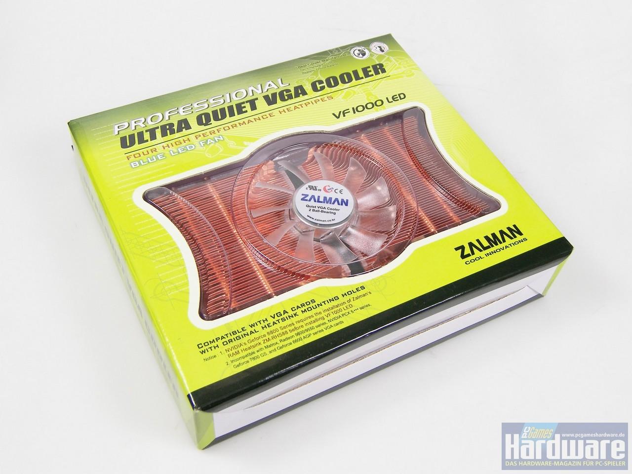 [04/06/2008] Zalman VF1000: Der Verpackung