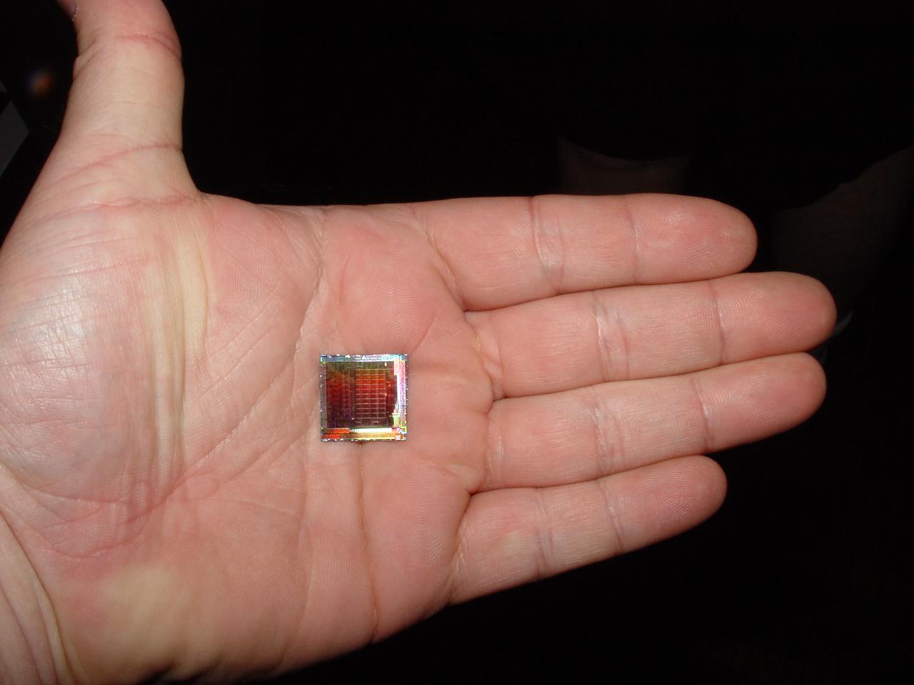 [18/06/2008] AMD RV770: Kaum zu glauben, aber in der kleinen GPU sollen bis zu 850 Stream-Prozessoren schlummern.